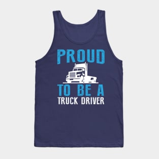 Funny trucker gift Tank Top